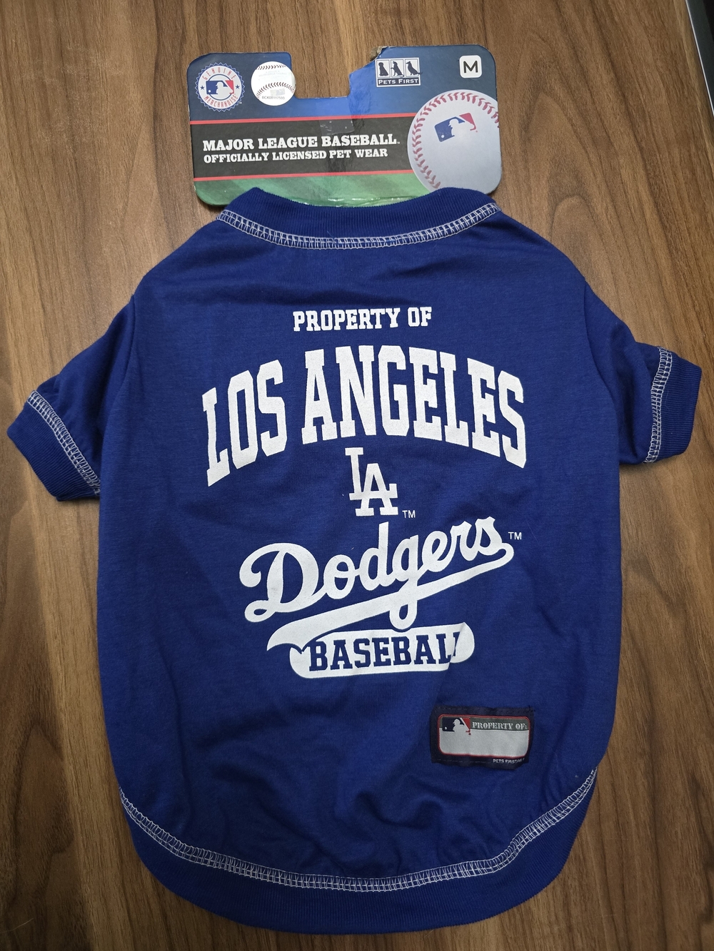 Los Angeles Dodgers Dogs' Royal Blue Baseball Tee - Official MLB